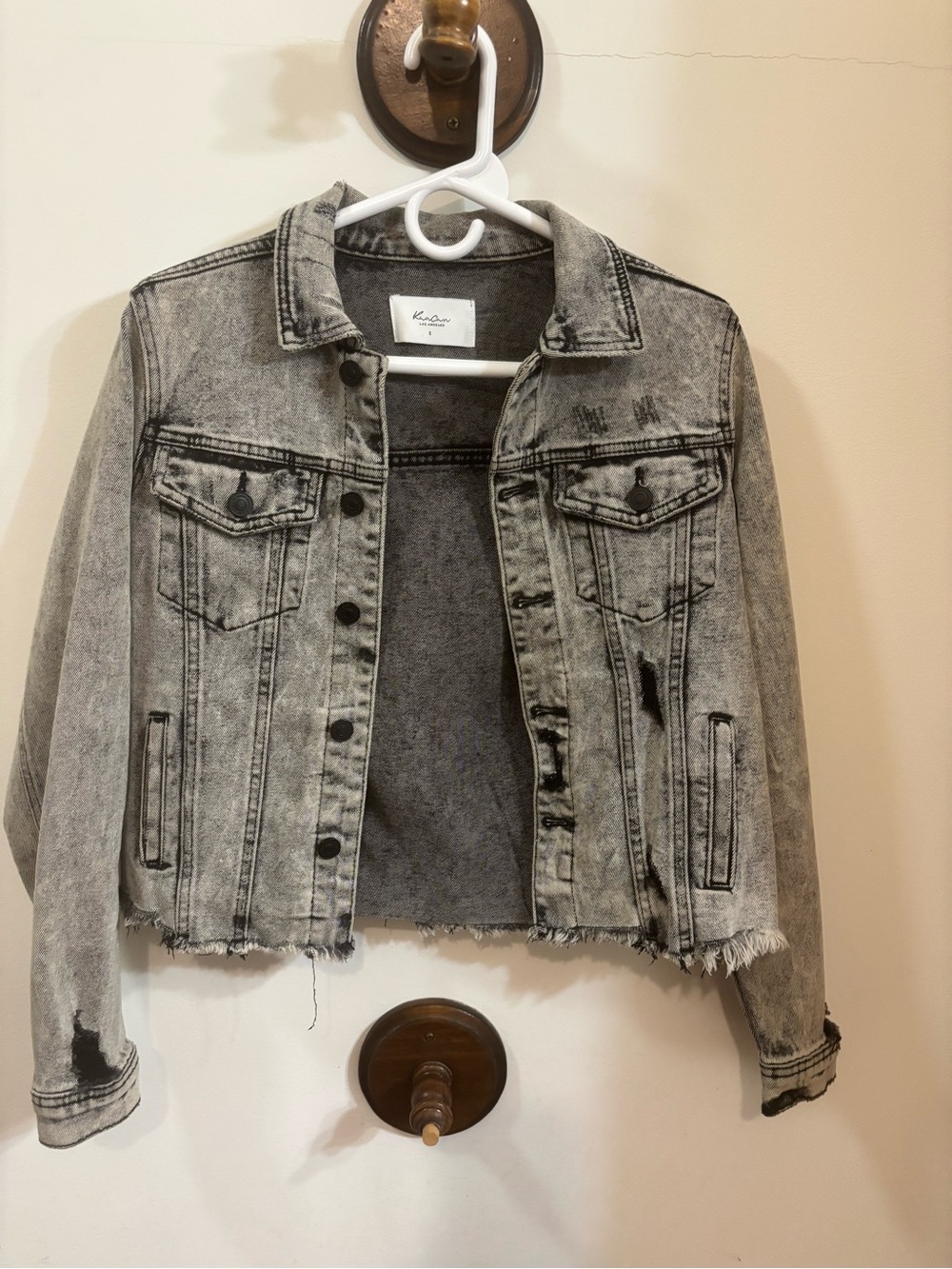 Black Jean Jacket